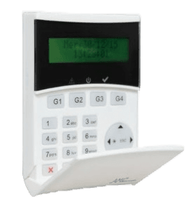 لوحة تحكم AMC للإنذار